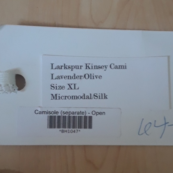 Larkspur Organic Lingerie set - Picture 2 of 3